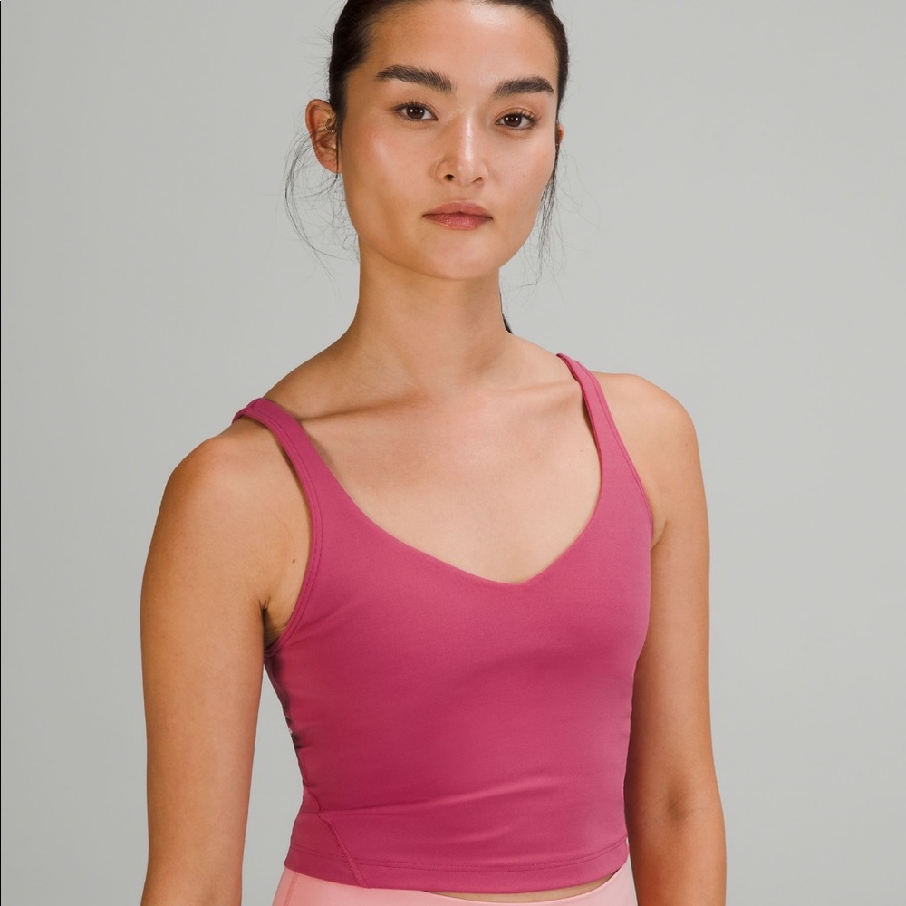 NWT Lululemon Align Tank in Pink Lychee size 6